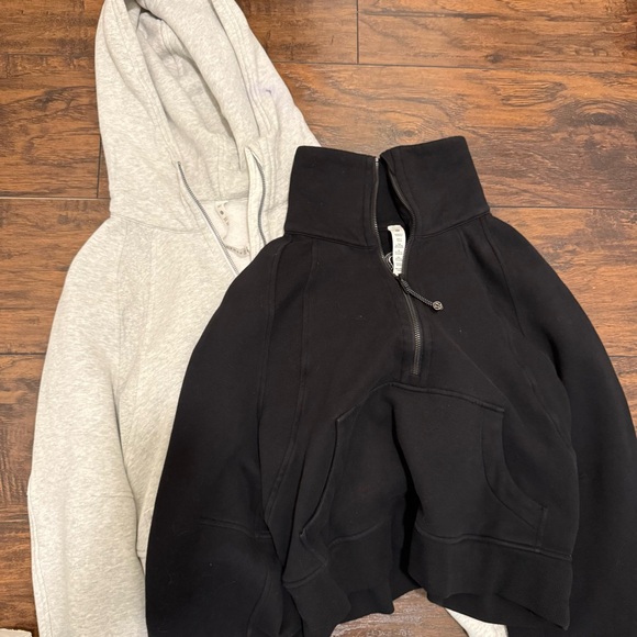 Lululemon Bundle of 2 Scuba Half Zip Pullovers size XS/S Flaws - Picture 1 of 6